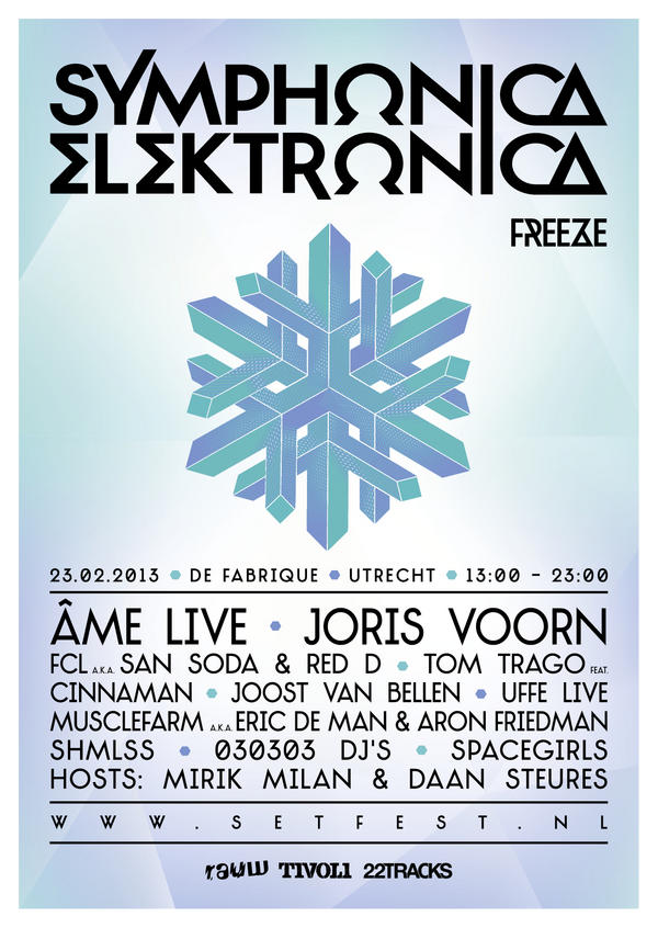 En hier nog de nieuwe poster met de line up.