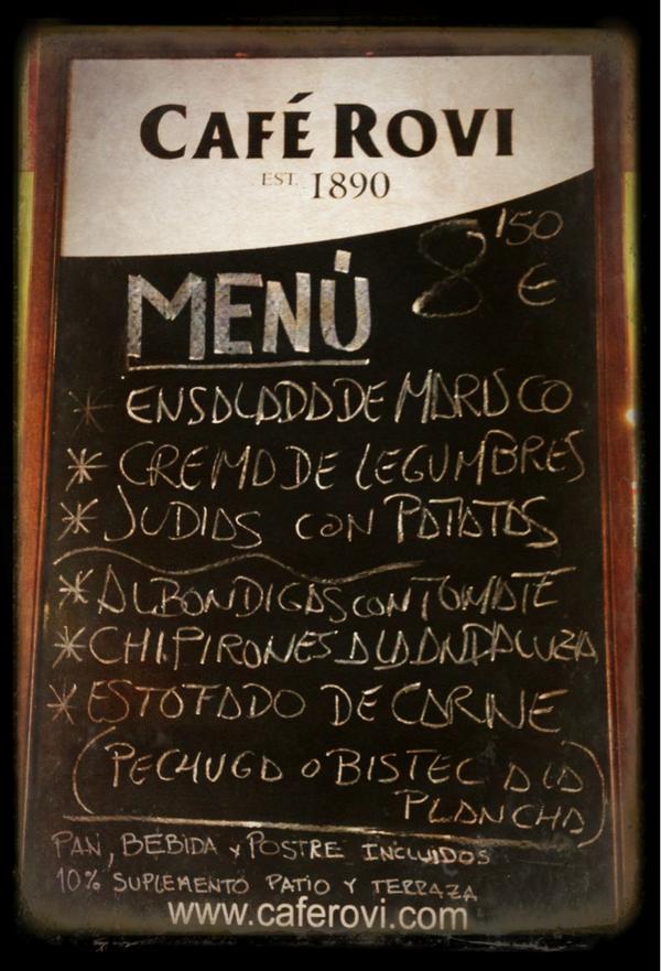 RestAndalus's tweet image. Dilluns! Comença la setmana, aquí tens el nostre menú per avui! Apropa't a l'ANDALÚS!