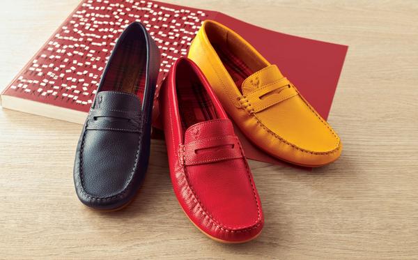 allen solly leather shoes