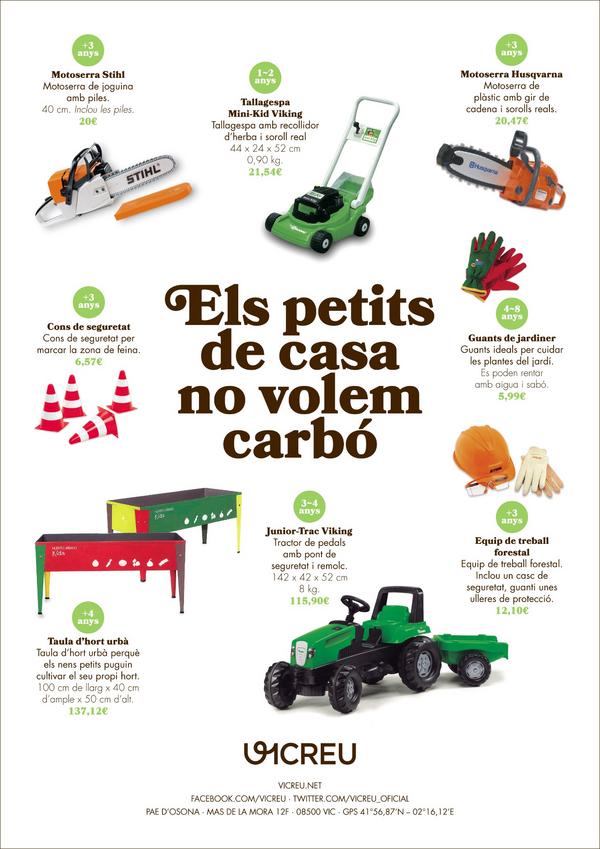 ProjectemNews's tweet photo. Aquest @nadal regala @Vicreu_oficial: #regals #joguines per unes festes inoblidables! Mira les ofertes! http://t.co/GdpaiMlX