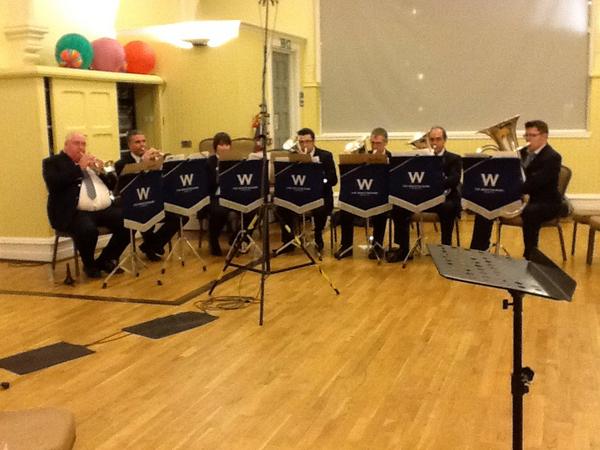 We are warming up for an evening of Carols <a href="/sing_christmas/">Sing Christmas</a> on <a href="/BBCLeicester/">BBC Leicester</a> with <a href="/wigstonband/">Wigston Band</a> From 7pm on 104.9fm