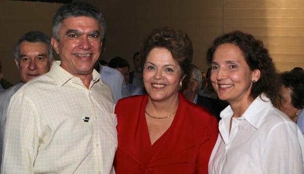 A Presidenta Dilma estava muito feliz na inauguração do Castelão. Uma conquista que o Gov Cid garantiu para todos nós