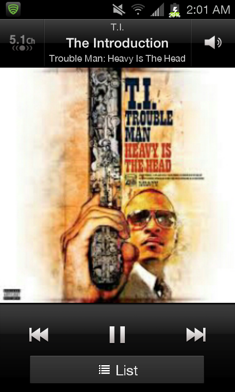 XavierMcKinney's tweet photo. @Tip Jammin to the Classic #TroubleManHeavyIsTheHead.... #HustleGang http://t.co/Fn45Yrxa