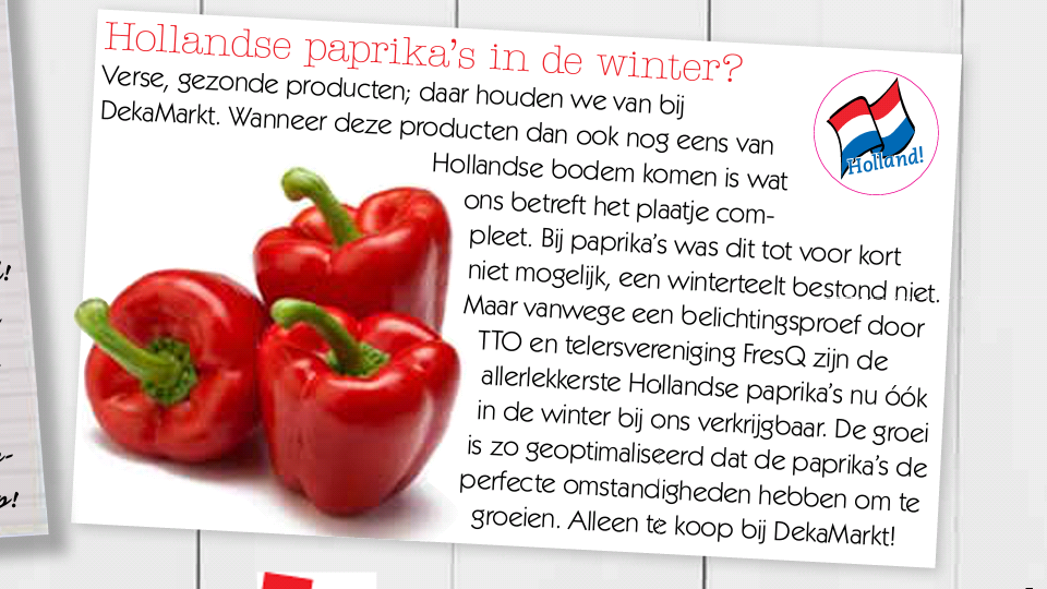 Oostland Company on Twitter "“Inno_Agrojaarrondpaprika 'dankzij