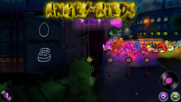 ReplicantDesign's tweet image. "Angry birds party" - concept-art...