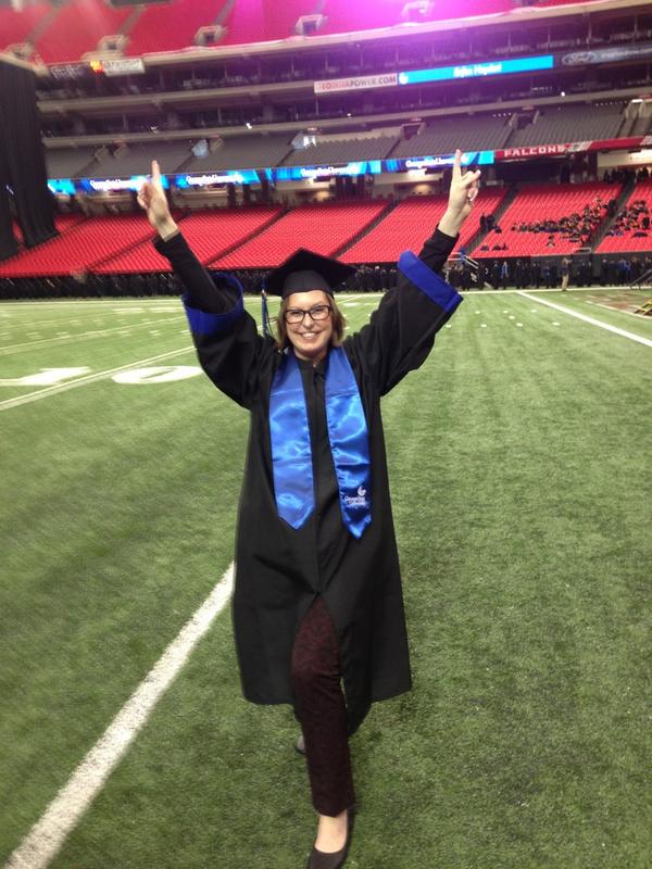 GeorgiaStateU's tweet image. RT @jeninsmyrna: Wooooooo! #GSU #Fall2012 #Graduation