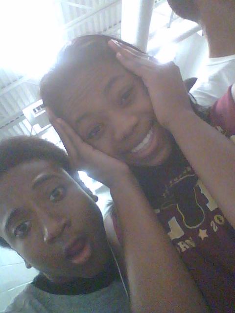 _KJ1K's tweet image. Me and Jasmyn getting big in the weightlifting #WaveCrew @PrincessJasmynn