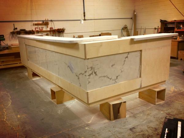 paulknust's tweet image. So good to come back to a busy shop! #studiocraft #3form