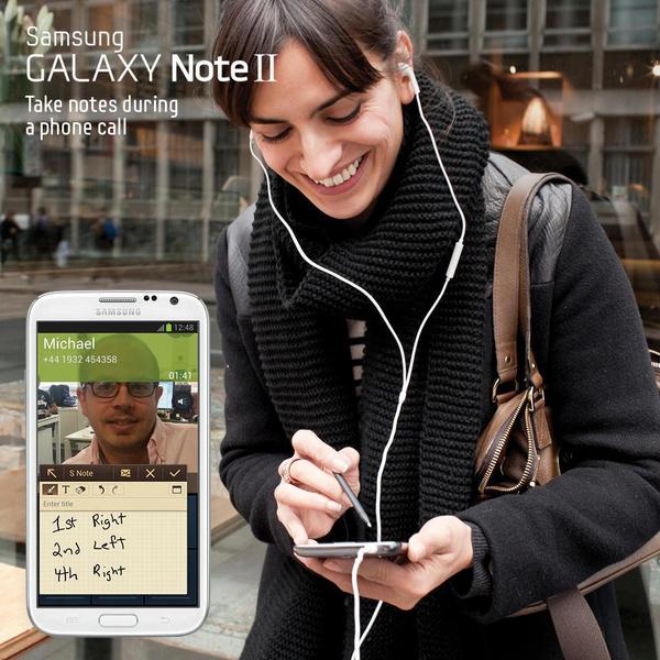 SamsungMaroc's tweet photo. Ecrire sur son Samsung #GalaxyNote2 pendant un appel est possible avec le #PopupNote http://t.co/p8gdQS4o