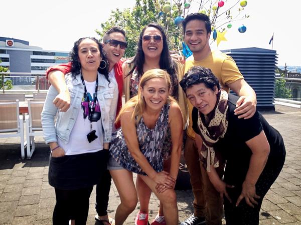 IAMTV's tweet image. The IAM FAM finishing up the Last show #pouri but still gona b #Epic must watch!!! @TV2NZ @CheyMilne @KimoHoultham