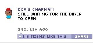 ProInsideGamer's tweet image. Funny BitBook post in Tiny Tower for iOS!