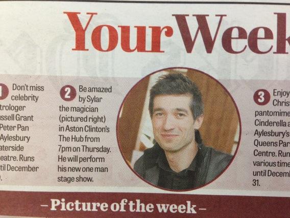 SylarMagic's tweet photo. ♠Just opened @bucks_herald and found this ,thanks guys #Deception♠ http://t.co/yirHp0TB