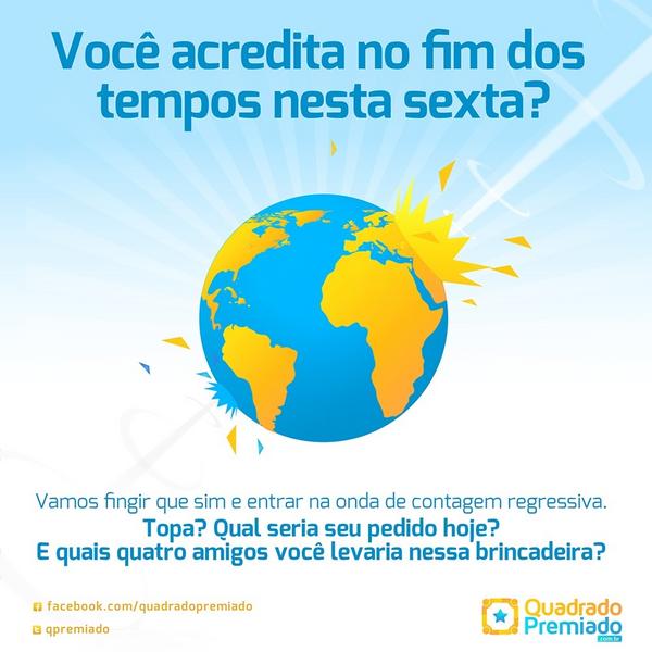 exQPremiado's tweet photo. Bom dia, agora mais perto do fim dos tempos? #qpremiado http://t.co/Vusu0Ws0