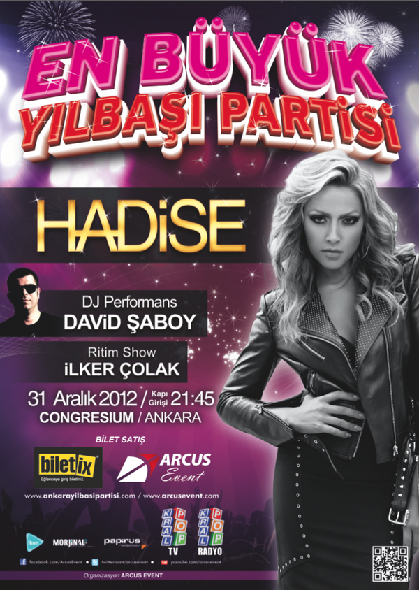 Hadise's tweet photo. ❤❤ Yılbaşı konserim için son detayları tamamlıyoruzzzz ;-) ❤❤ Çok heycanlıyım çokkkk ❤❤ http://t.co/cbeoPzIA