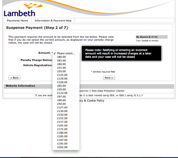 MappingTalent's tweet image. Why is there no £40 charge to pay online when its on your parking ticket and you can pay over the phone?