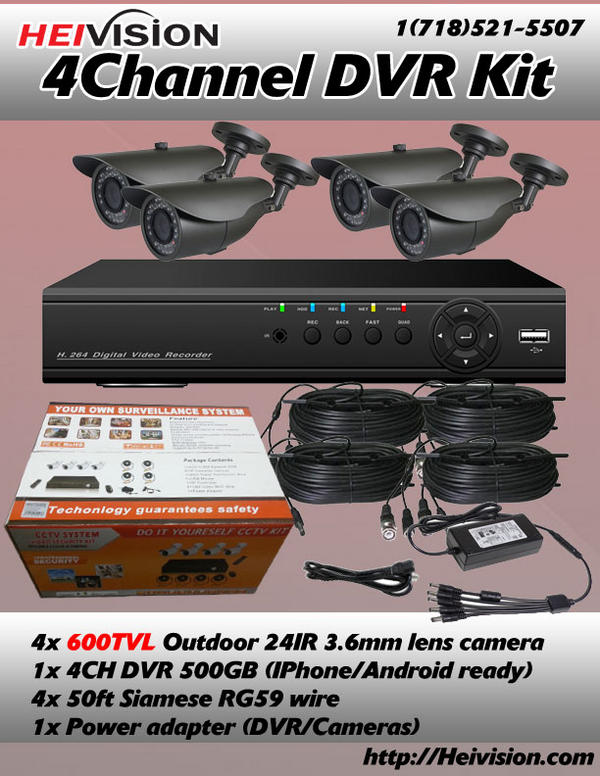 HEIVISION_IPCAM's tweet photo. Check out Our ..do it your self! DVR KIT http://t.co/vMeSEZpA