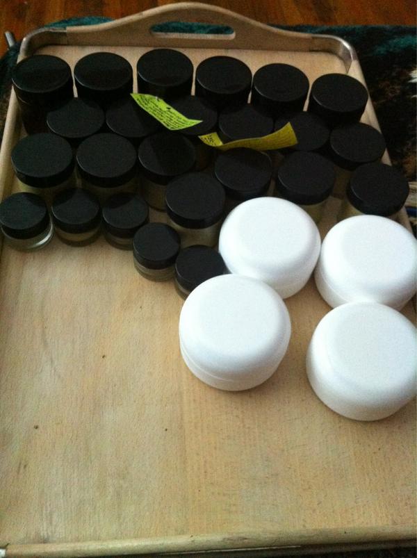 Fresh batch of Da Balm by @DaBakedBaker jarred up and ready to go #cannabis #mmot #topical #CannabisHealing