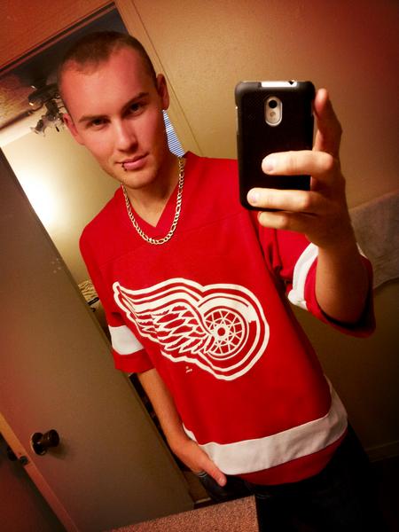 Rockin three home town #Detroit #redwings