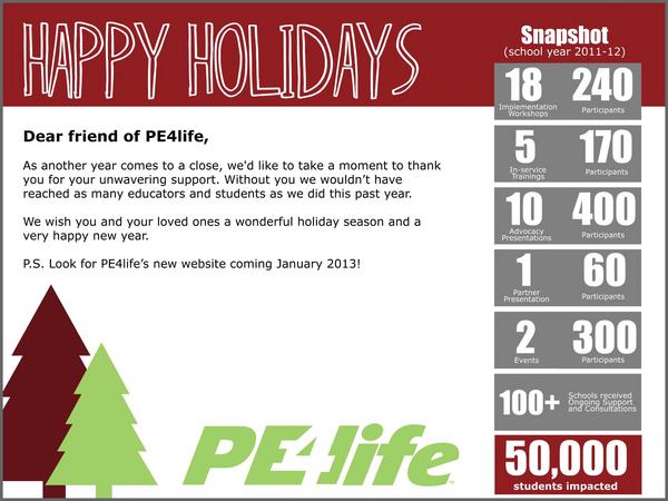 Happy Holidays, friends!