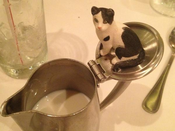RealBusCat's tweet photo. garcon this glass is half empty http://t.co/ltBc5H0p