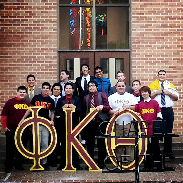 Congratulations to the newest edition of our Texas Tau Mu family, Alpha Zeta class (14).  Proud to be a Phi Kap!
