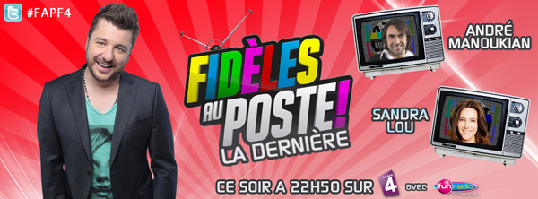 BrunoGUILLONOff's tweet photo. La derniére de #FAPF4 c'est ce soir! ... RDV à 22H45 sur @France4tv ! http://t.co/U4SYZif1