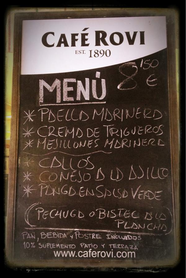 RestAndalus's tweet image. El menú per avui Dijous! Recorda que aquesta nit tenim Sopar Concert amb Joan-Pau! Vine a l'ANDALÚS!