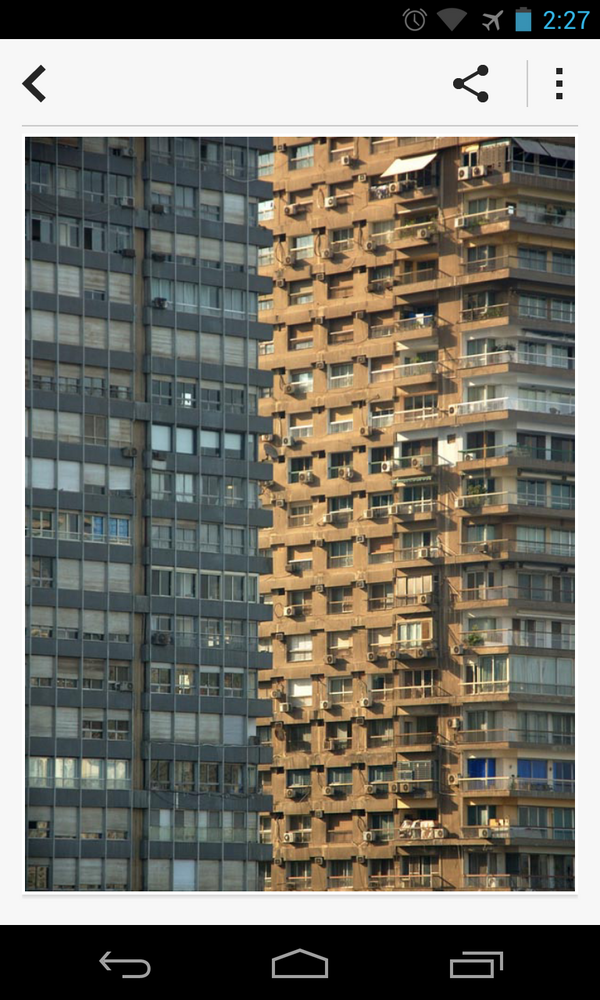 I think left bld. is closer..