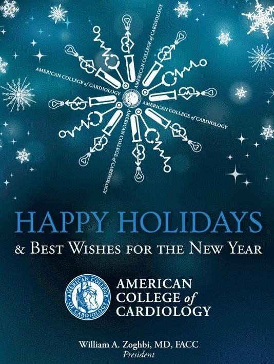 ACC_Mex's tweet photo. A nombre de todos los que conforman el Am Coll of Cardiol y el Cap. México del ACC, les deseamos felices fiestas. http://t.co/oI7MqZLw