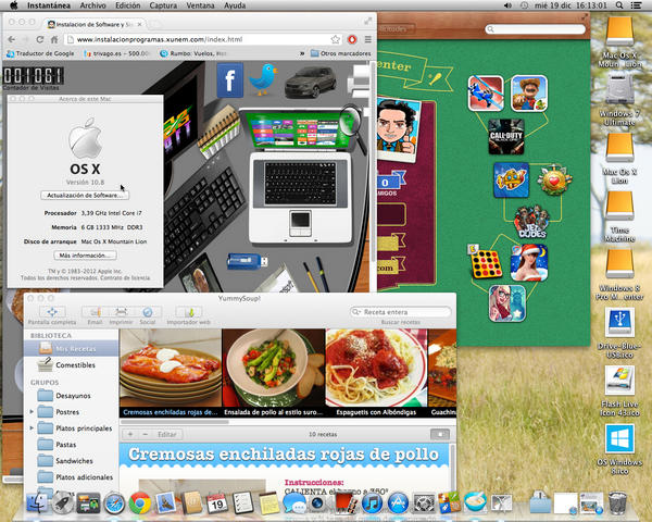 Leisandsoft's tweet photo. Ya es posible la Instalación y/o actualización de Mountain Lion para PC con procesador Intel o Amd que no son de Apple http://t.co/S98PJ9ox
