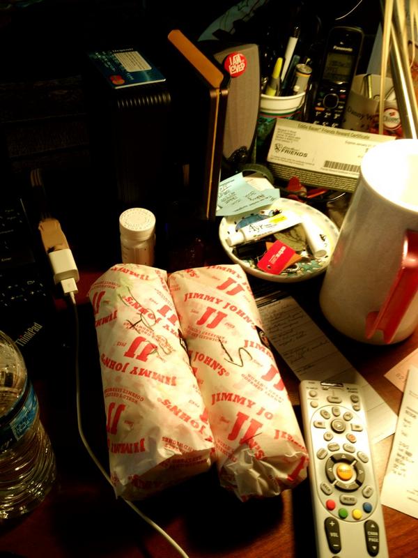 Daniel_Wood38's tweet image. Shouts to jimmy johns for the free slammy #fugyeah