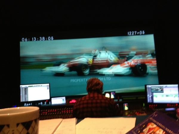 Appropriately  intense sound and music created and mixed today for Rush