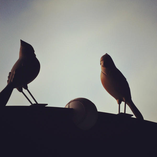 Cardinals's tweet photo. How to win: Tweet us your most artistic/creative photo from Busch Stadium & we’ll pick 1 winner for the #MusialPack. http://t.co/kwU3vuSH