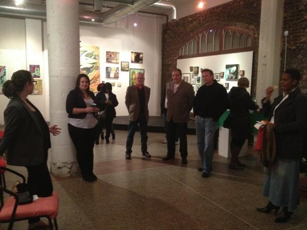 Our <a href="/Detroit4Detroit/">Detroit4Detroit</a> holiday gathering and workshop, with fundraising guru Trish Dewald of <a href="/COTSDetroit/">COTS</a>