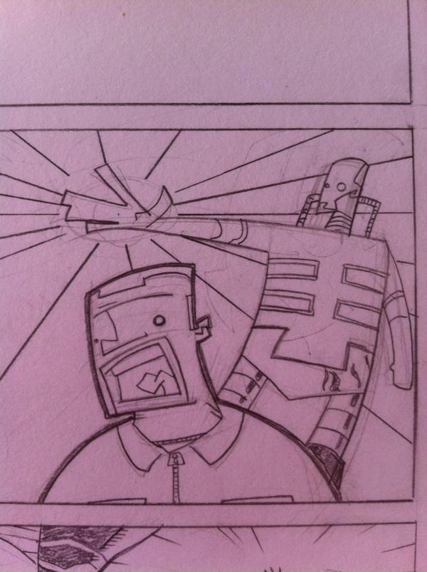 TheGrantPerkins's tweet image. This is what&apos;s on the sketchpad today. #bigrobots @stuatch