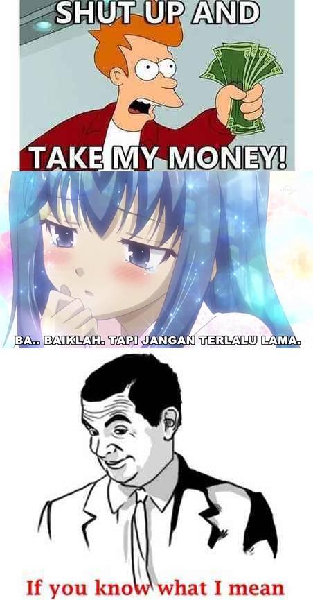 Money Slap Anime