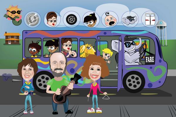 Here's a sneak peek of our "wheels on the bus" app! Sing and play along- play instruments, add your own beat and more!