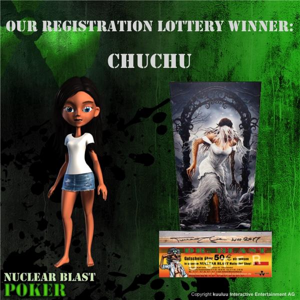 BlastPoker's tweet photo. We proudly present you the winner of our http://t.co/TdqBMaJN Registration Lottery! Enjoy your @NightwishBand artwork! http://t.co/iUz04dm3