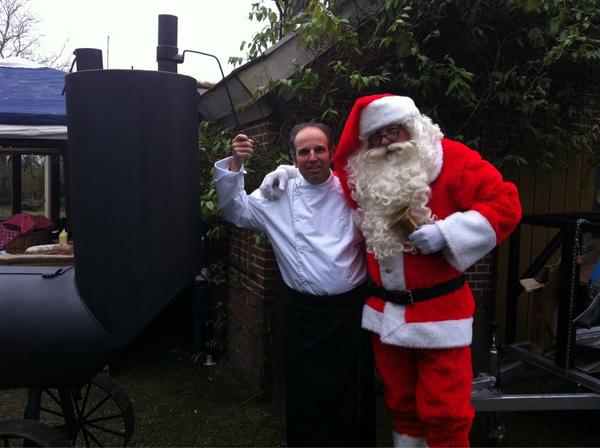 Ik met mijn kerstman goede dagen iedereen ....