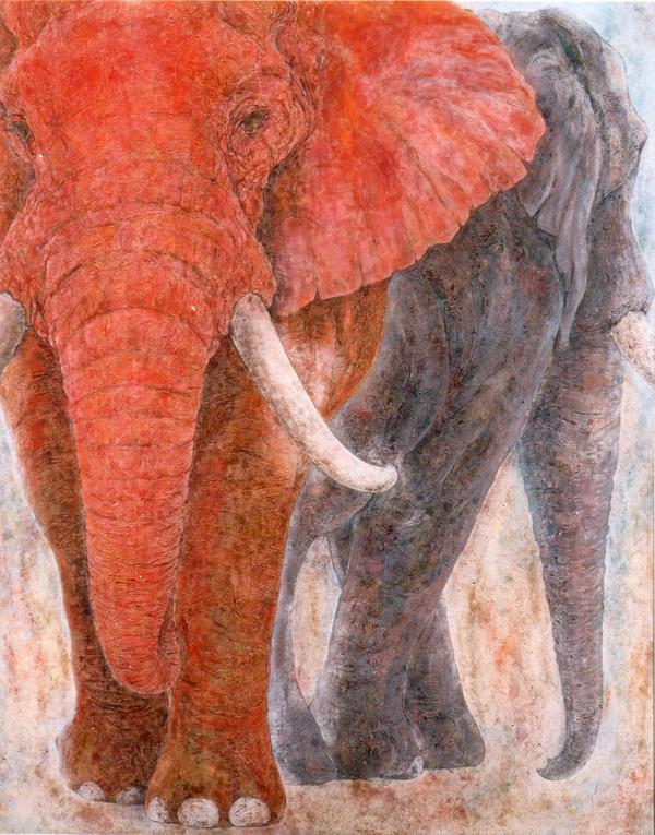 Akemi Saka ケニアで取材して描いた赤ゾウの絵の前に多くの人が集い 本日その前で歌手の Boroさんが名曲とこのたび作られた がんばるぞうの背中に乗って の歌を生で演奏 笑顔 感動 みんなどこまでも前向きに進んでいくゾウ 今日の一絵 個展作品 Akemi Saka ケニアで取材して描いた赤ゾウの絵の前に多くの人が集い 本日その前で歌手の Boroさんが名曲とこのたび作られた がんばるぞうの背中に乗って の歌を生で演奏 笑顔 感動 みんなどこまでも前向きに進んでいくゾウ 今日の一絵 個展作品