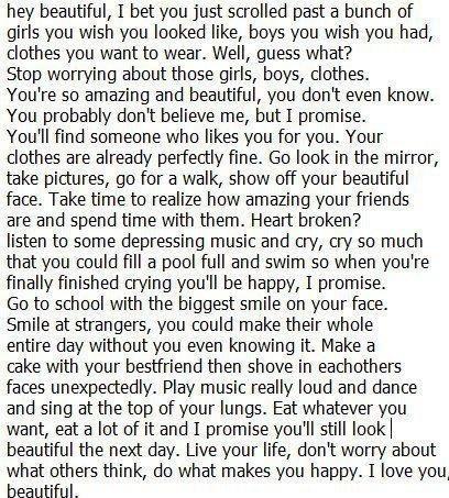 StrongYouAre's tweet photo. Everyone should read and retweet this post. It saved my life. #repost http://t.co/3WndN2IB