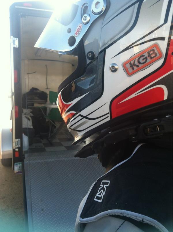 Decked out in <a href="/K1RaceGear/">K1RaceGear</a> and <a href="/Bell_Racing/">Bell_Racing</a> ready for a long day of practice #norest