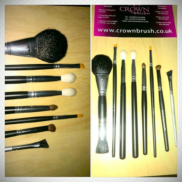 NikkiGRalston's tweet image. @CrownbrushUK got an exciting delivery today :D #kitessential #bestbrushes #quality #crownbrushes