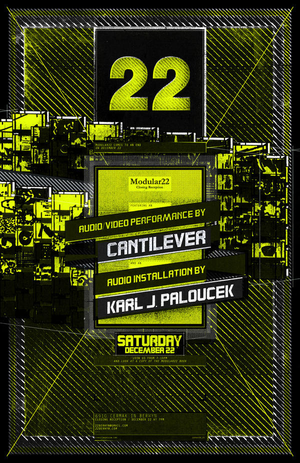 JessicaCalek's tweet image. Last chance to see MODULAR22 @22Berwyn !  Tonight from 7-10 pm.  6910 Cermak #berwyn
