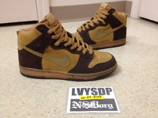 nike sb brown pack high