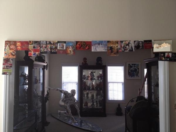 ShaneHelmsCom's tweet photo. We love our Christmas cards! I never throw em away. http://t.co/guDhrvXd