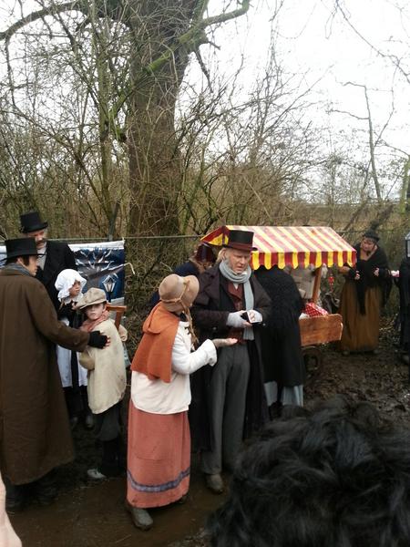 Kickvors's tweet image. Christmas Carol in het Slotbosch onder de Ruine. Mooi stuk om in de Kerstsfeer te komen!!!
