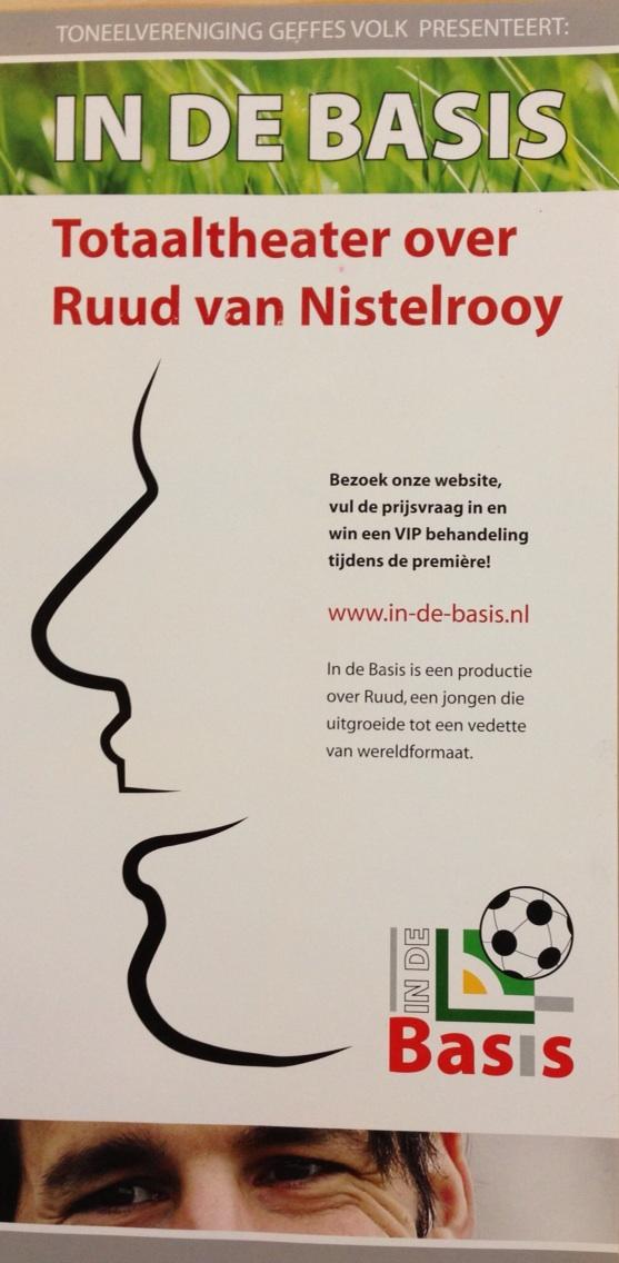 RvN1776's tweet photo. Was in 'mijn' Geffen vandaag bij de repetities van #IndeBasis. Was onder de indruk van het niveau en de passie! http://t.co/cdK9FM5C