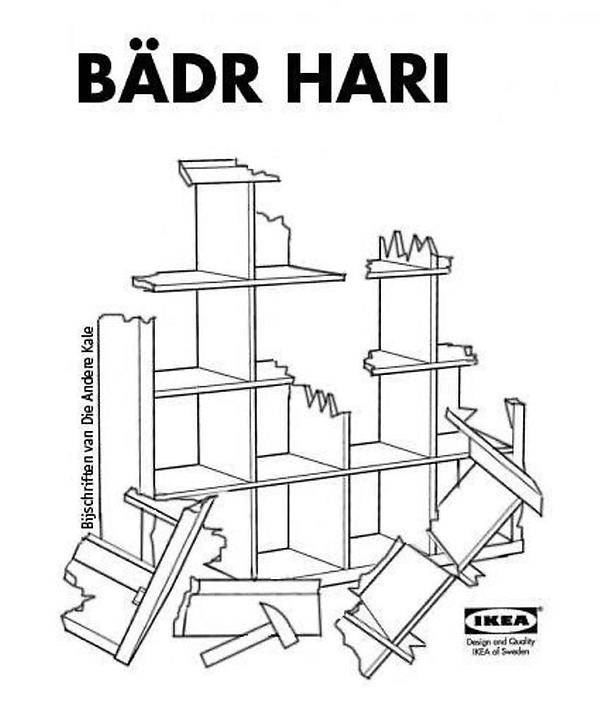 Rombo's tweet photo. Nieuw bij Ikea, de Bädr Hari. http://t.co/LQalydve
