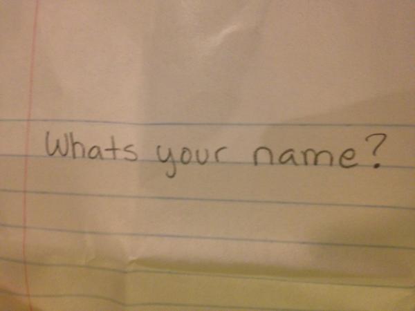 MeggShields's tweet image. Only in sports management with a class full of football players... #cracksmeup #notepassing